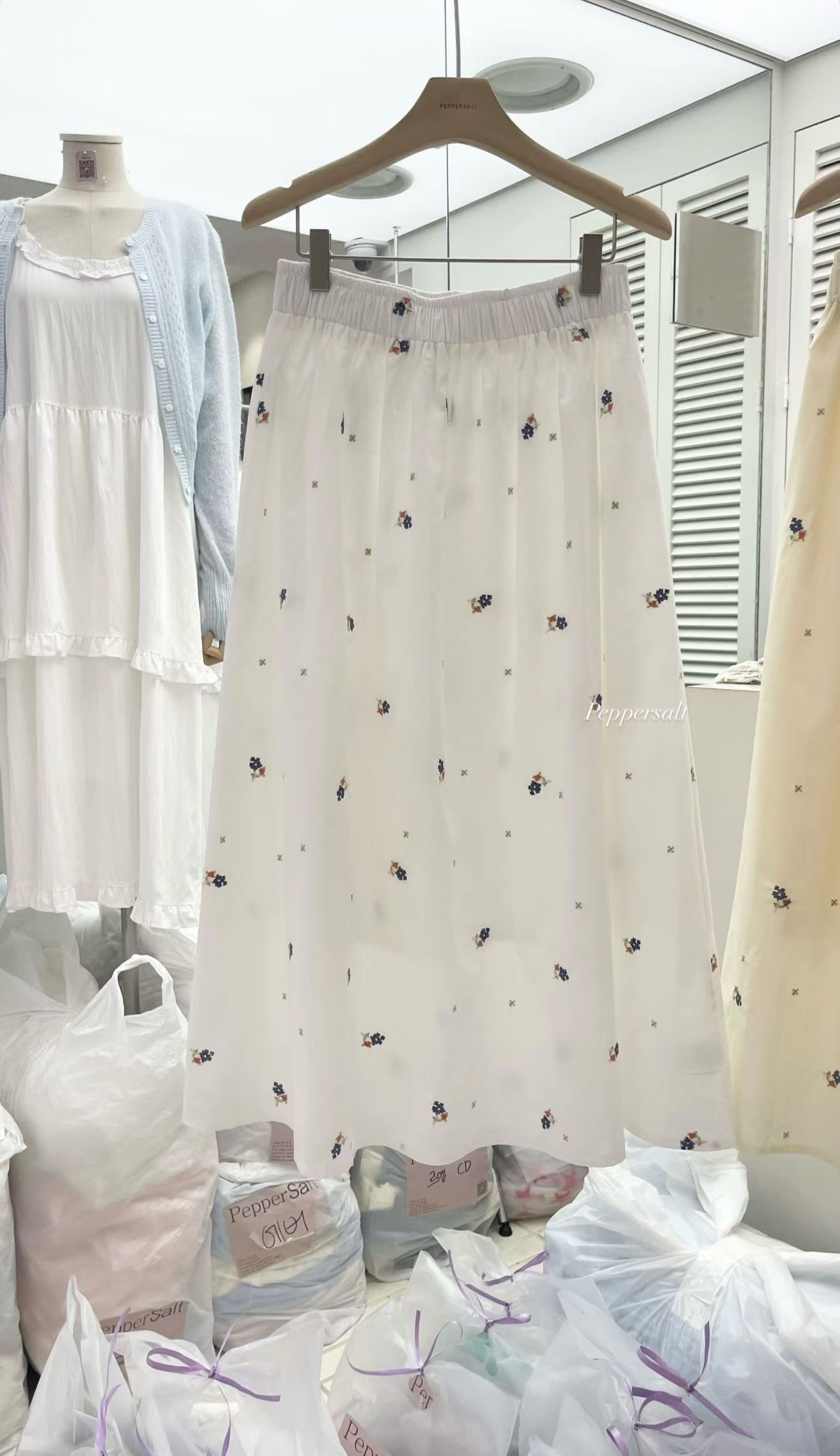 PEPPER 페페東大門直郵女裝新款推薦職業26春夏人氣長裙PEPPER-SEOUL長裙圖色1