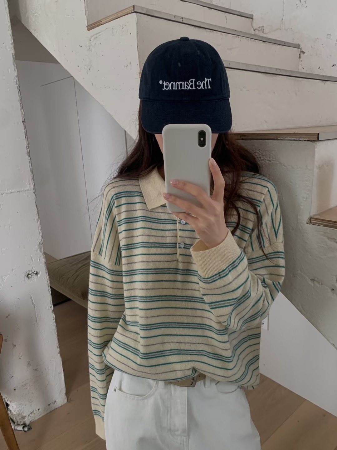 AN STAND韓國代購女士新款熱賣26春夏推薦時尚人氣長袖T恤AN STAND-2件起長袖T恤