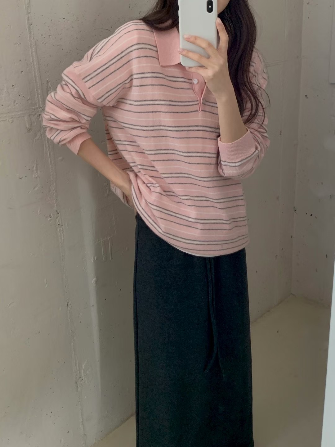 AN STAND韓國代購女士新款熱賣26春夏推薦時尚人氣長袖T恤AN STAND-2件起長袖T恤圖色3