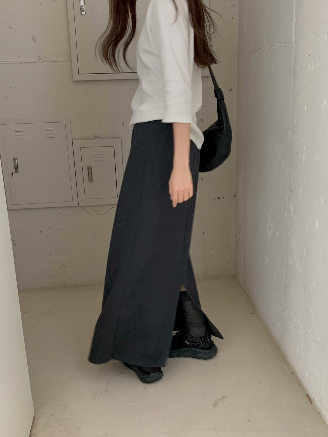 AN STAND韓國代購女裝新品真品26春夏時尚職業推薦人氣長裙AN STAND-2件起長裙