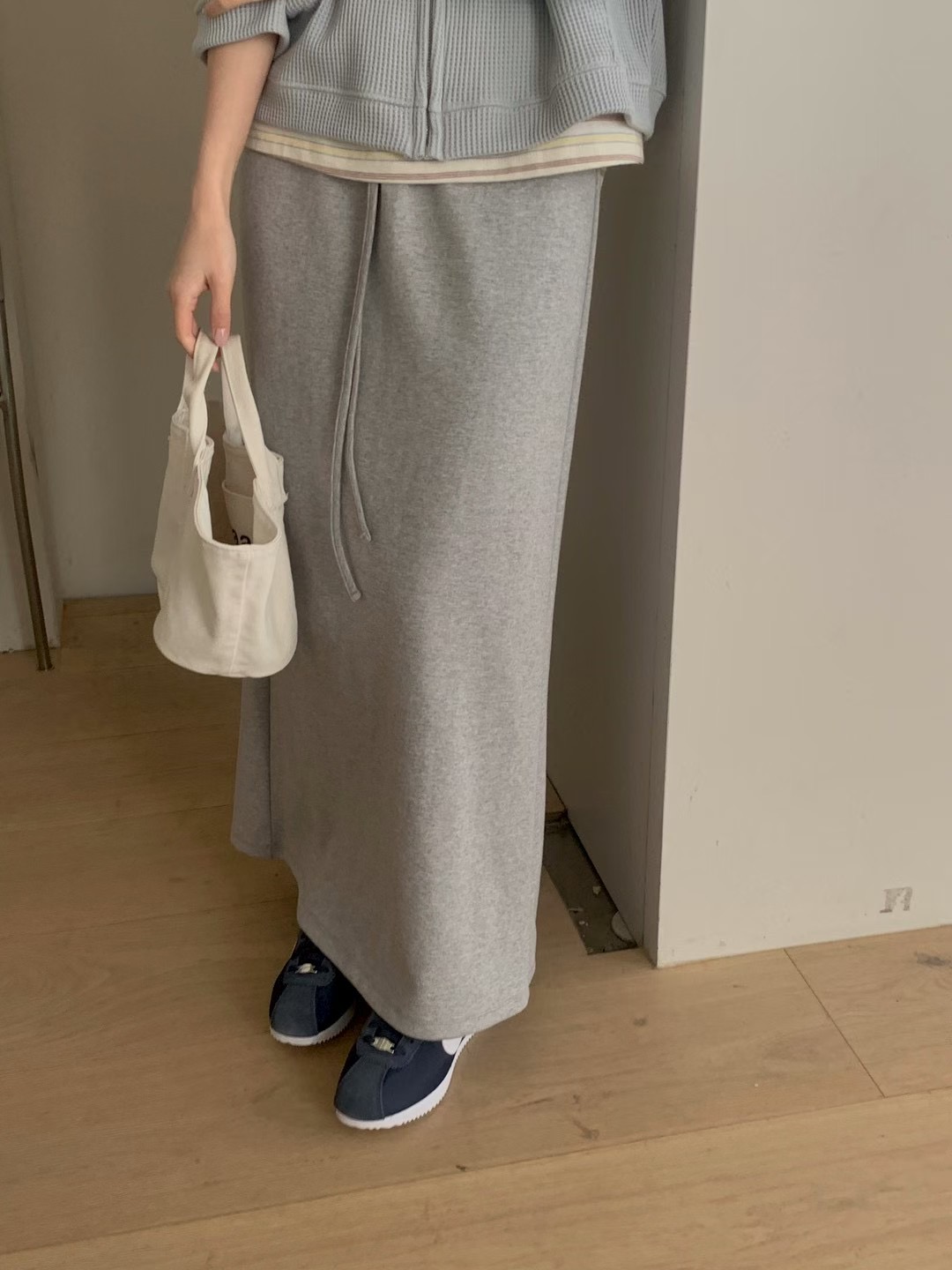 AN STAND韓國代購女裝新品真品26春夏時尚職業推薦人氣長裙AN STAND-2件起長裙圖色1