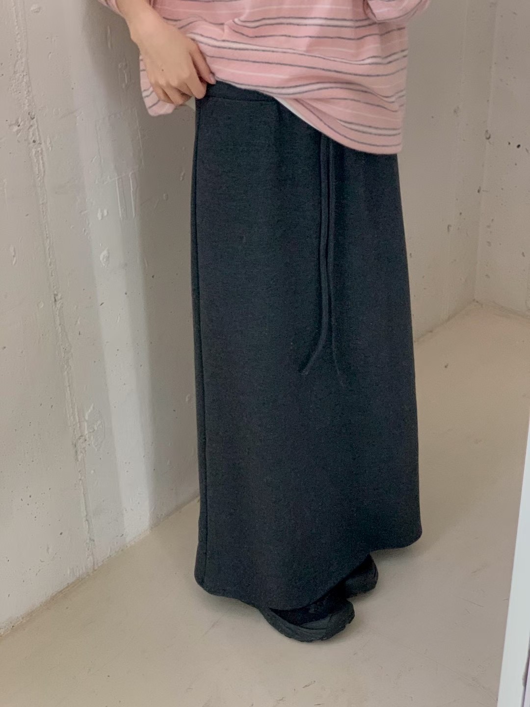 AN STAND韓國代購女裝新品真品26春夏時尚職業推薦人氣長裙AN STAND-2件起長裙圖色2