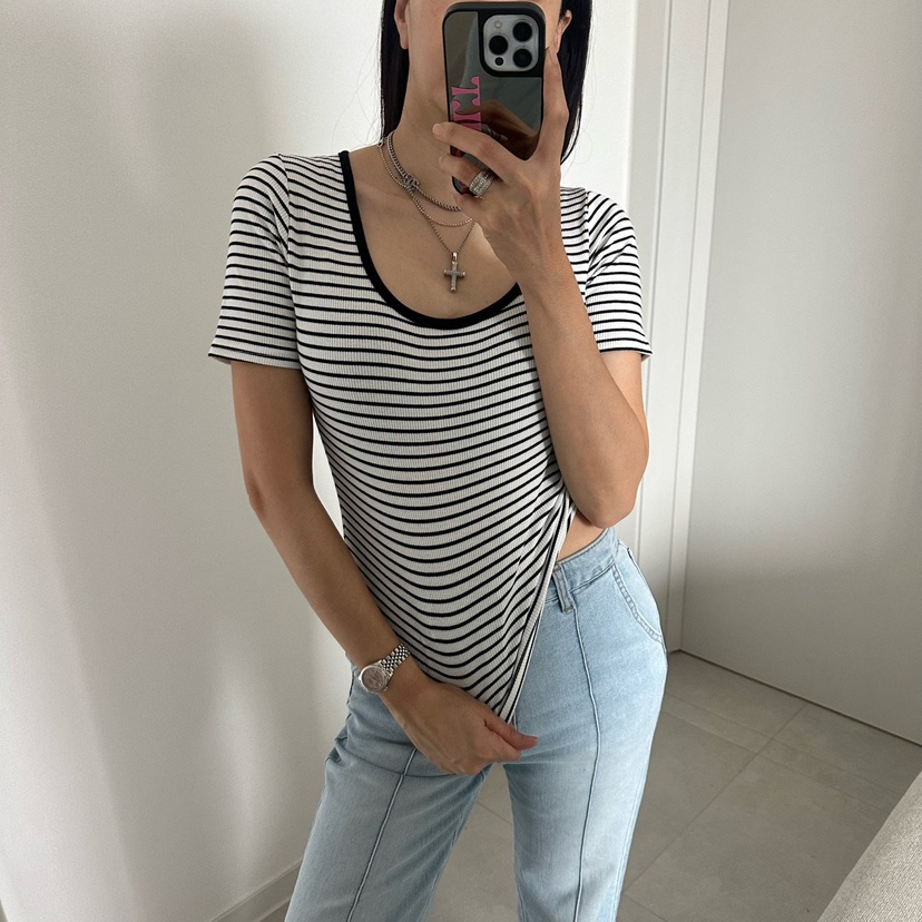 SOUIT韓國直郵女士新款人氣休閑推薦時尚職業真品熱賣T恤SOUIT by mabel-LT恤