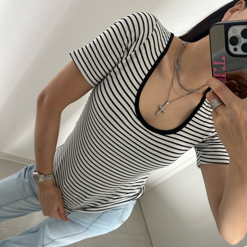 SOUIT韓國直郵女士新款人氣休閑推薦時尚職業真品熱賣T恤SOUIT by mabel-LT恤