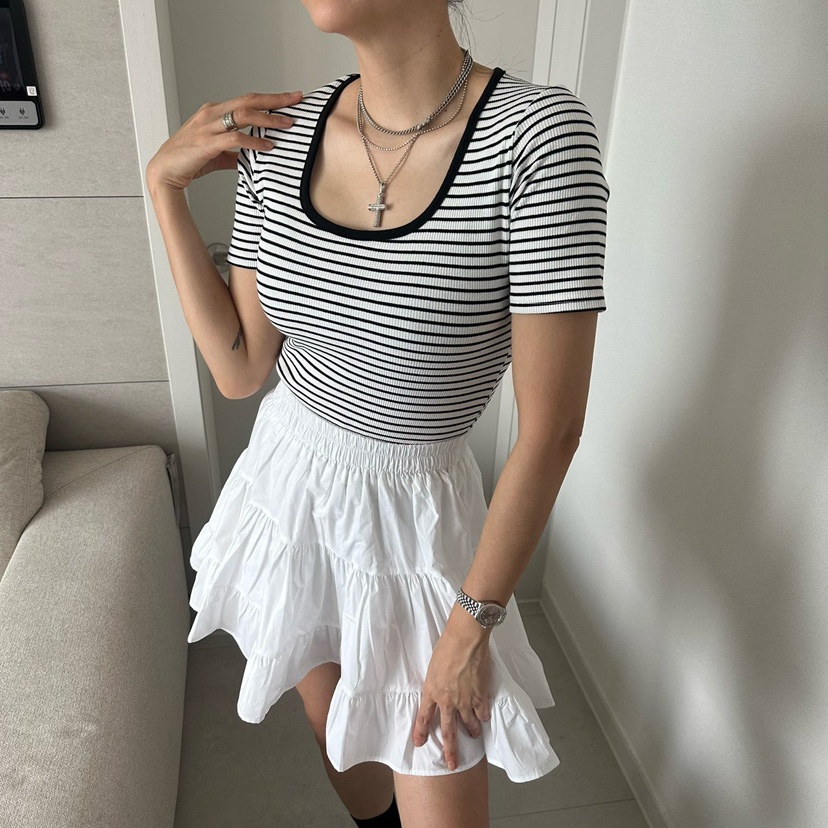 SOUIT韓國直郵女士新款人氣休閑推薦時尚職業真品熱賣T恤SOUIT by mabel-LT恤