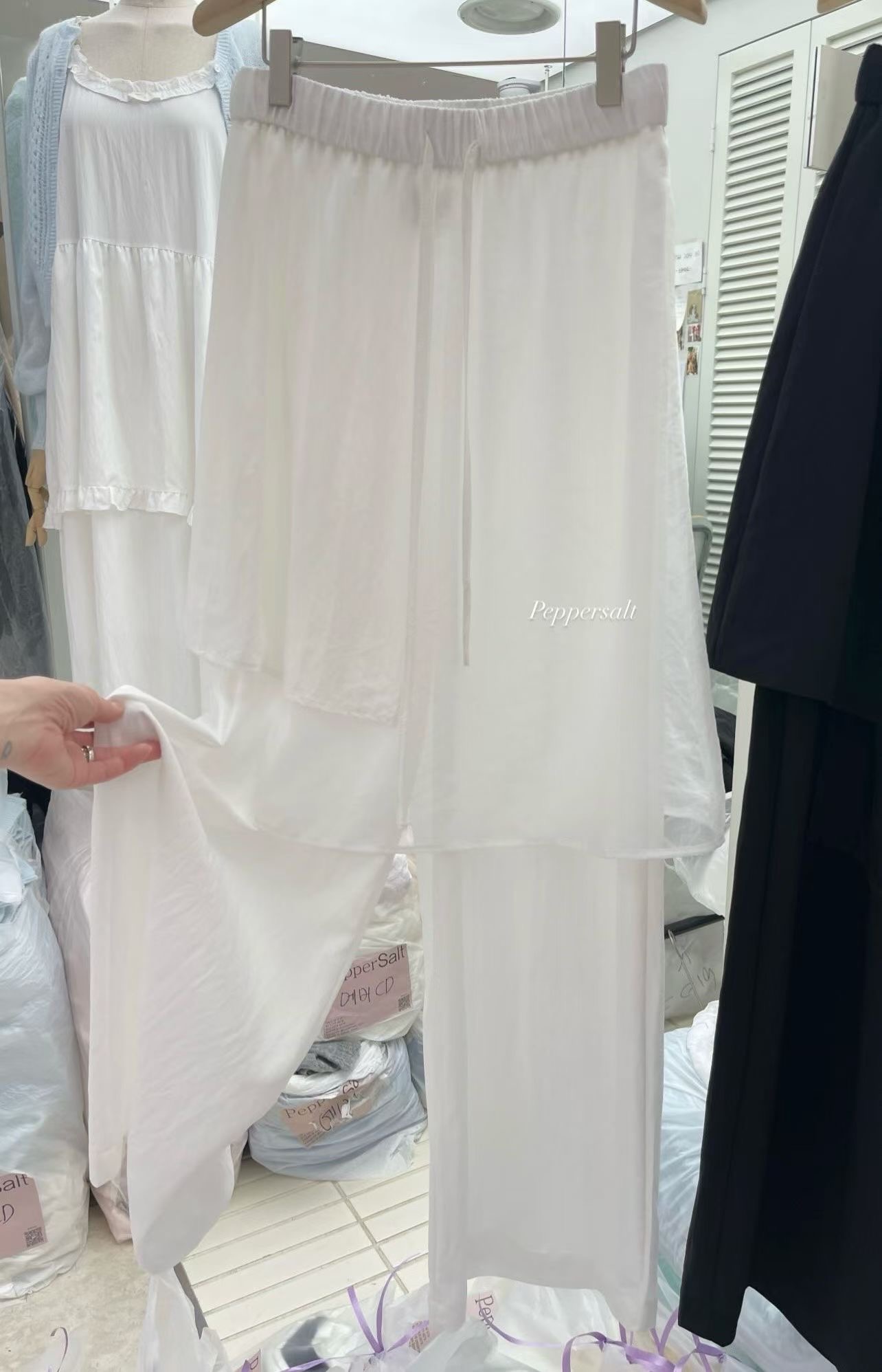 PEPPER 페페東大門代購女裝新品推薦休閑時尚26春夏裙褲PEPPER-SEOUL裙褲圖色1