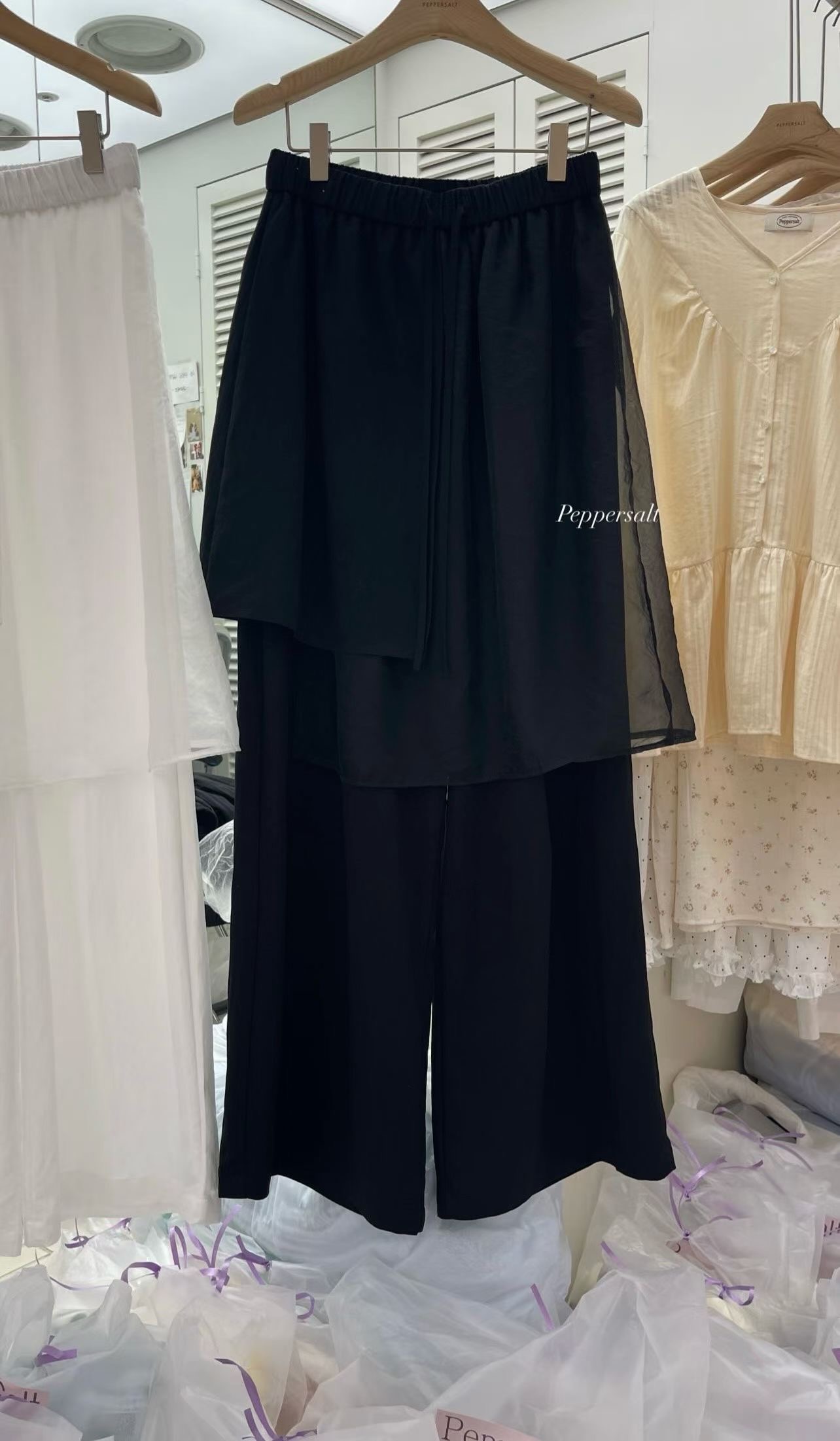 PEPPER 페페東大門代購女裝新品推薦休閑時尚26春夏裙褲PEPPER-SEOUL裙褲圖色2