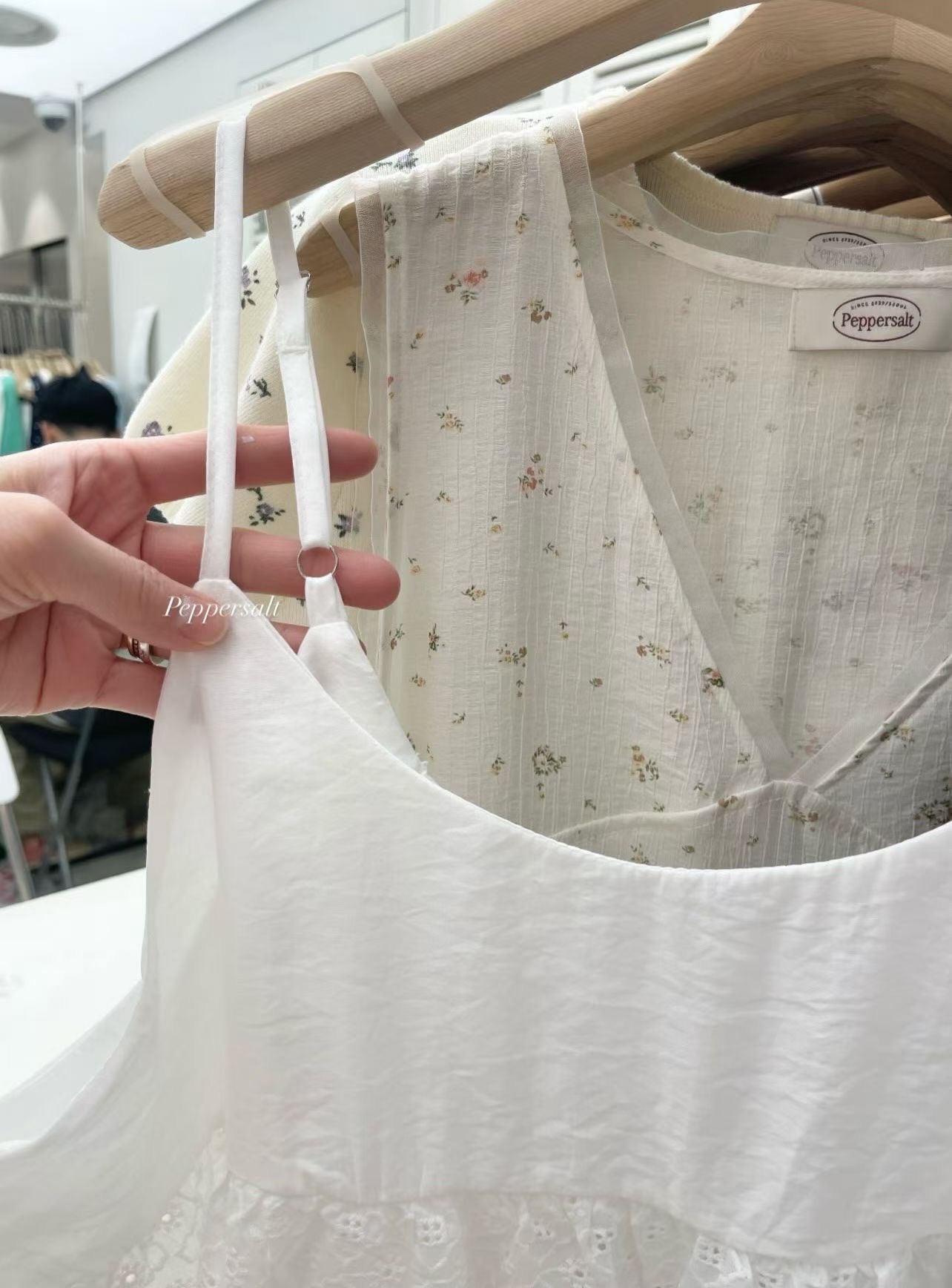 PEPPER 페페東大門代購女士新款26春夏時尚職業吊帶背心PEPPER-SEOUL吊帶/背心