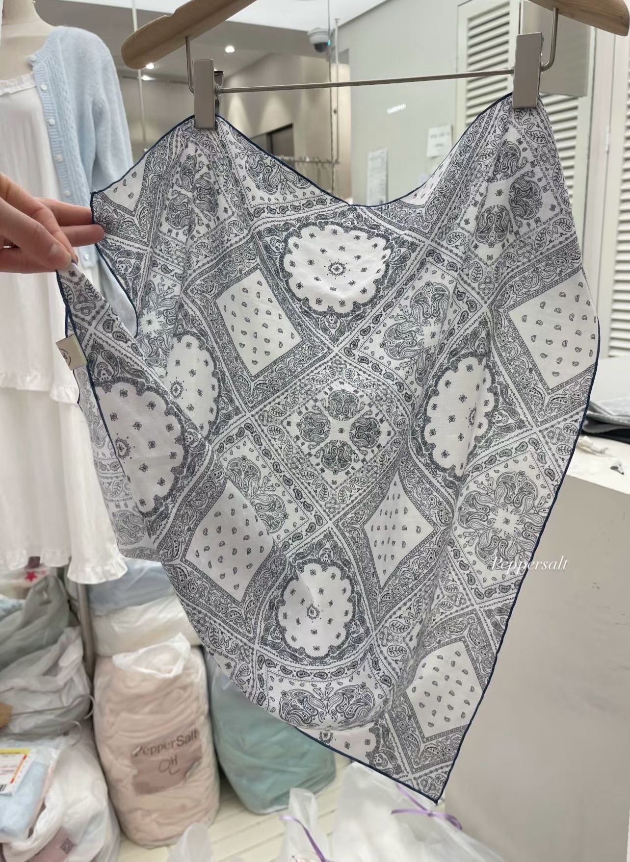 PEPPER 페페東大門代購女士新款真品推薦休閑熱賣圍巾披肩PEPPER-SEOUL圍巾/披肩