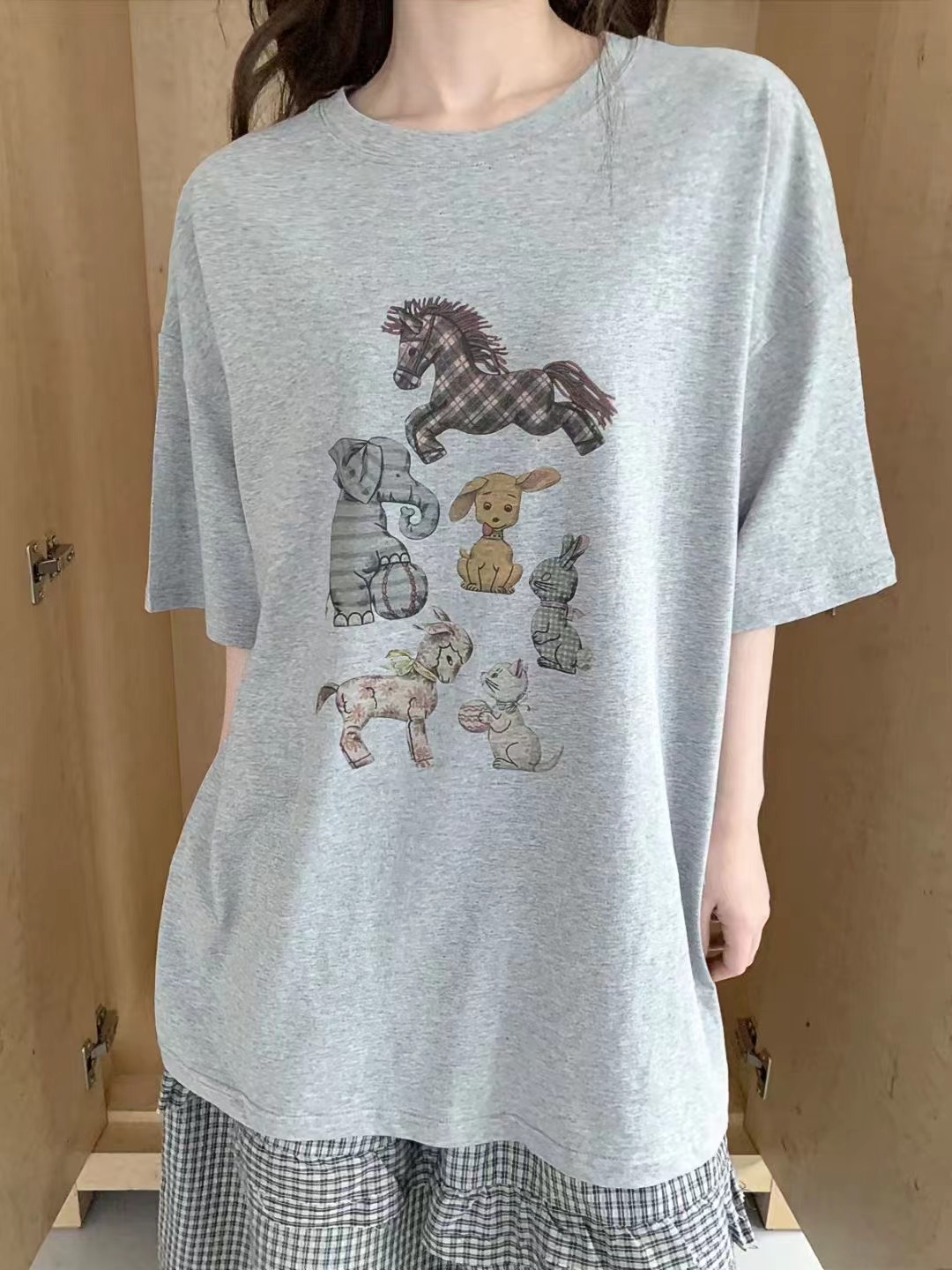 PEETS東大門直郵女裝新品26春夏人氣推薦時尚職業熱賣T恤PEETST恤圖色3