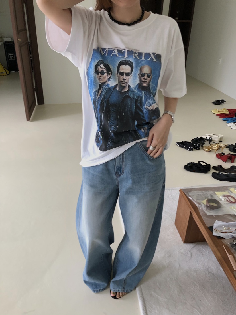 MADE-P韓國直郵女裝新品休閑推薦熱賣職業時尚26春夏T恤MADE-PT恤