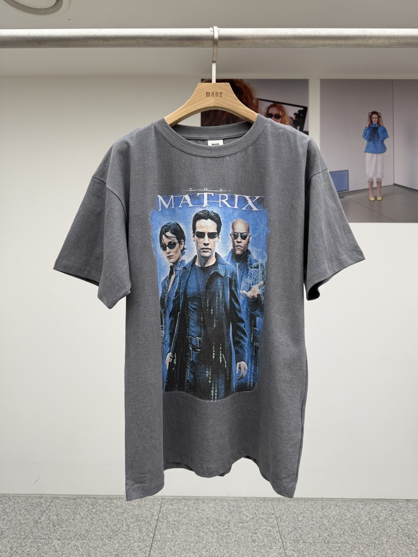 MADE-P韓國直郵女裝新品休閑推薦熱賣職業時尚26春夏T恤MADE-PT恤圖色1