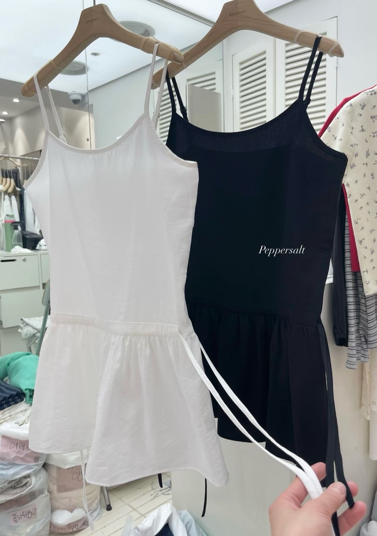 PEPPER 페페東大門直郵女士新品人氣推薦時尚職業吊帶背心PEPPER-SEOUL吊帶/背心