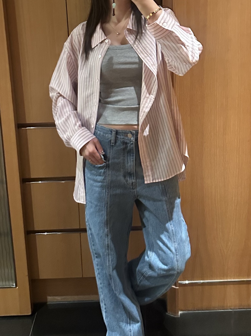 ATHEA東大門實拍女士新款休閑真品推薦職業熱賣時尚牛仔褲ATHEA牛仔褲