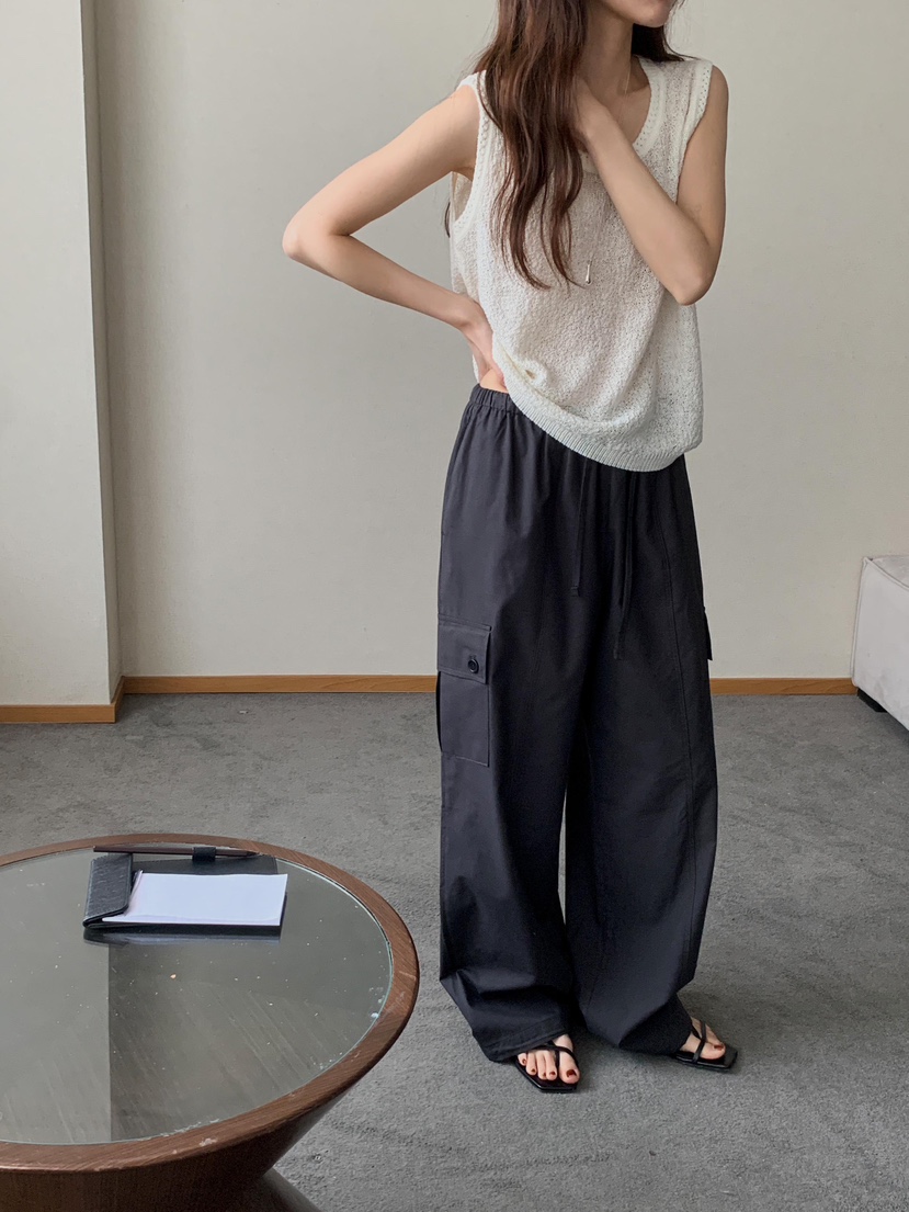 ATHEA韓國直郵實拍女士新款26春夏職業人氣推薦休閑休閑褲ATHEA休閑褲圖色1