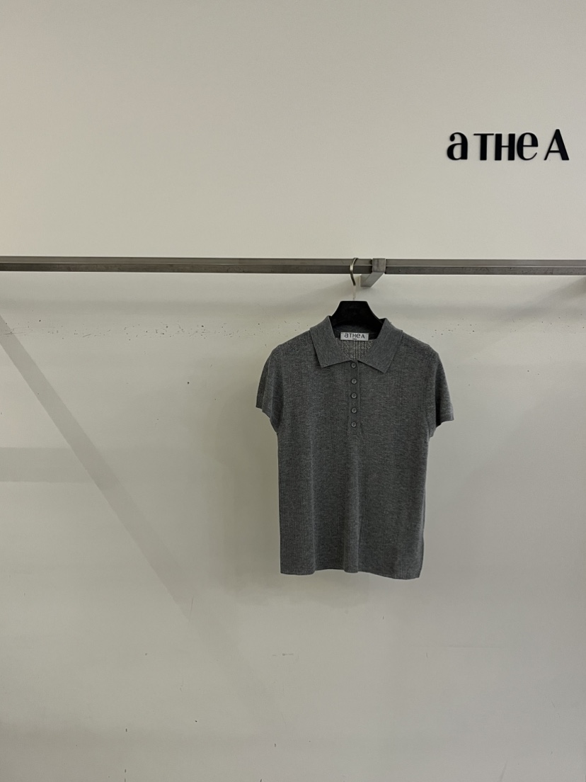 ATHEA韓國東大門代購女士新款熱賣人氣休閑職業針織衫花朵ATHEA針織衫圖色2