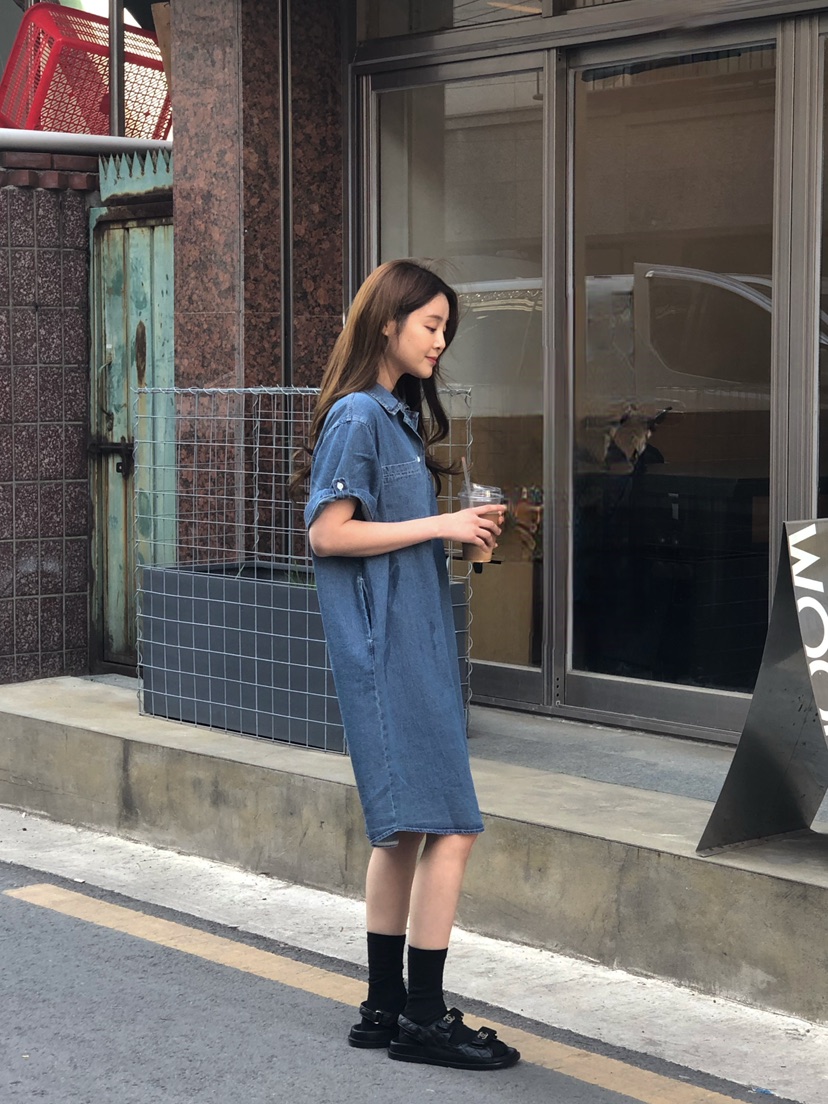 ONDO-P韓國東大門代購女裝新品26春夏人氣熱賣休閑連衣裙ONDO-P連衣裙