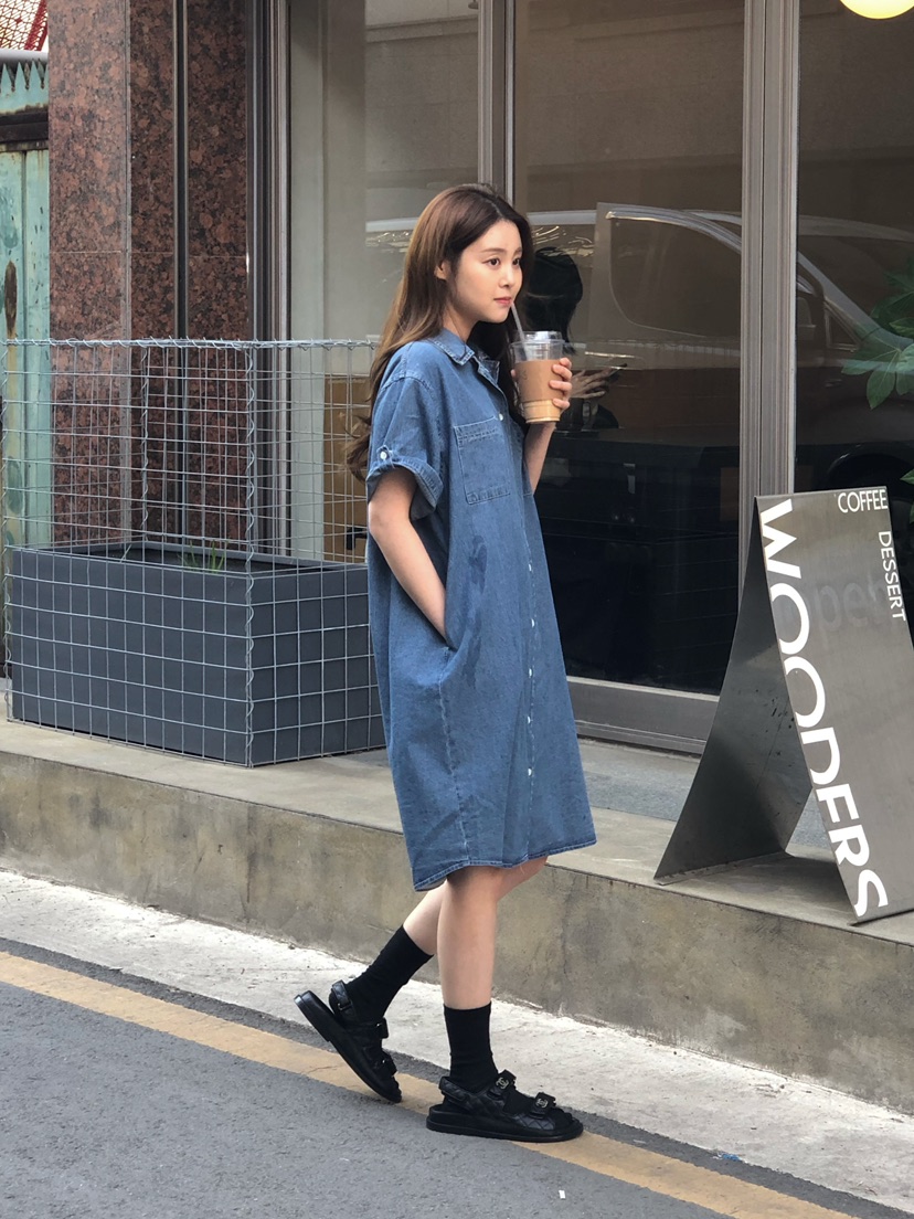 ONDO-P韓國東大門代購女裝新品26春夏人氣熱賣休閑連衣裙ONDO-P連衣裙