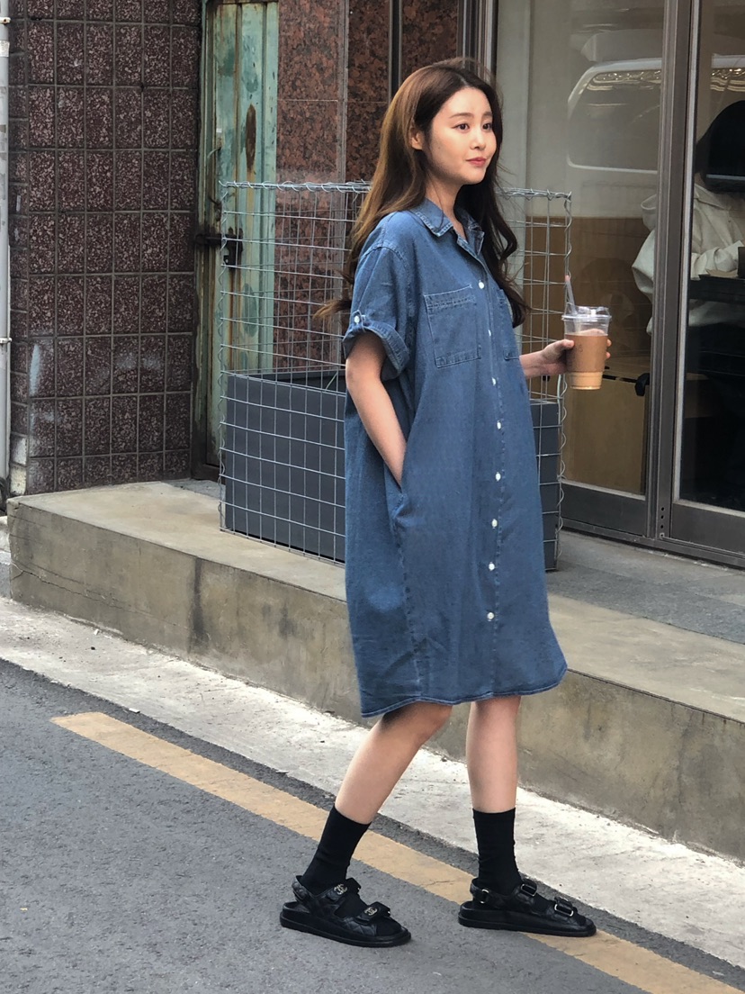 ONDO-P韓國東大門代購女裝新品26春夏人氣熱賣休閑連衣裙ONDO-P連衣裙