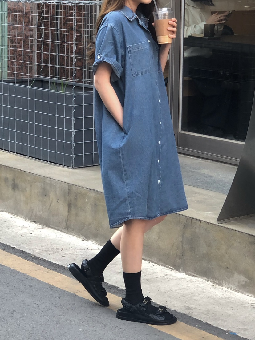 ONDO-P韓國東大門代購女裝新品26春夏人氣熱賣休閑連衣裙ONDO-P連衣裙