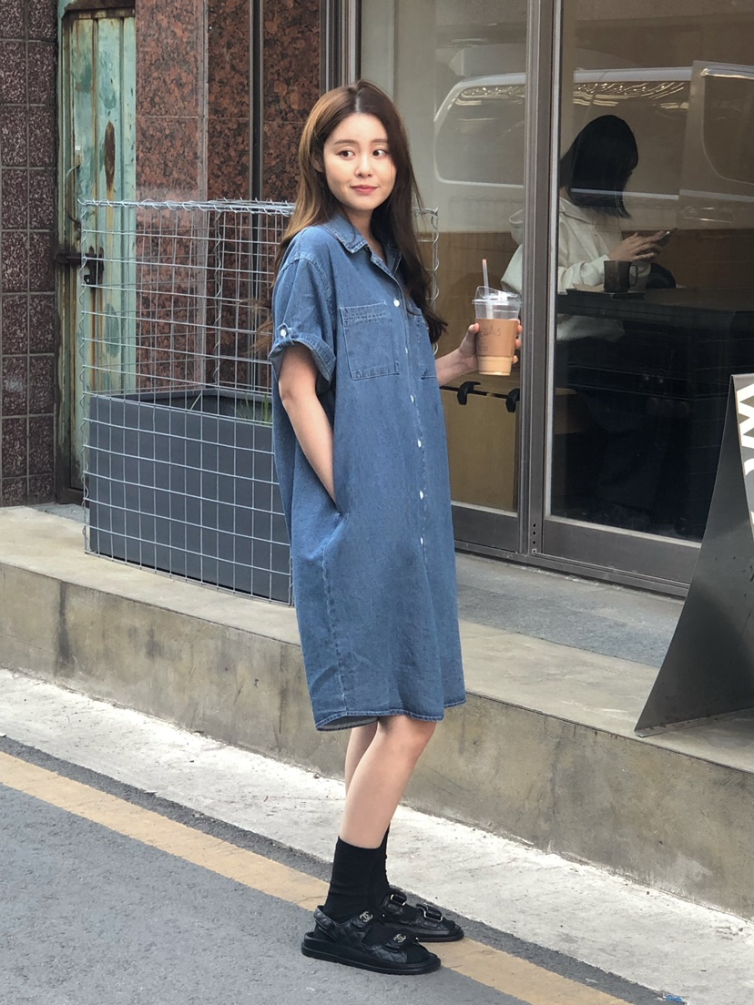 ONDO-P韓國東大門代購女裝新品26春夏人氣熱賣休閑連衣裙ONDO-P連衣裙