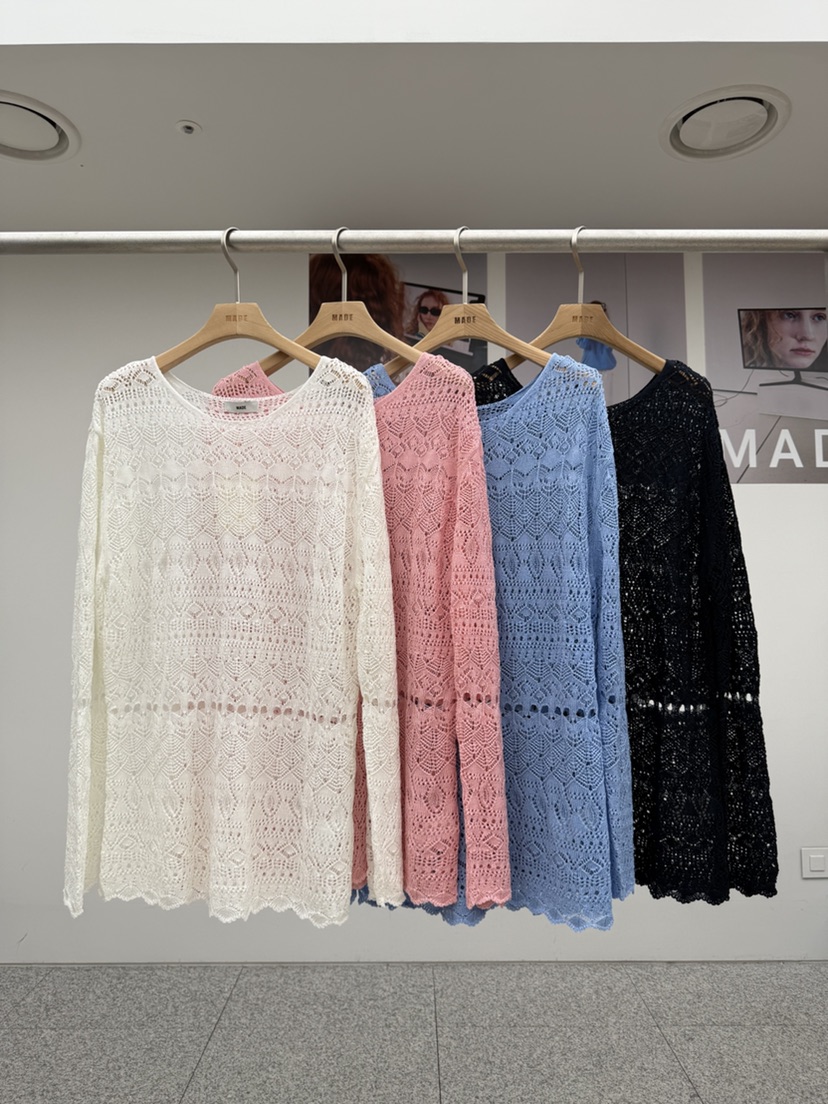 MADE-P韓國代購女士新品職業時尚熱賣26春夏人氣推薦針織衫MADE-P針織衫