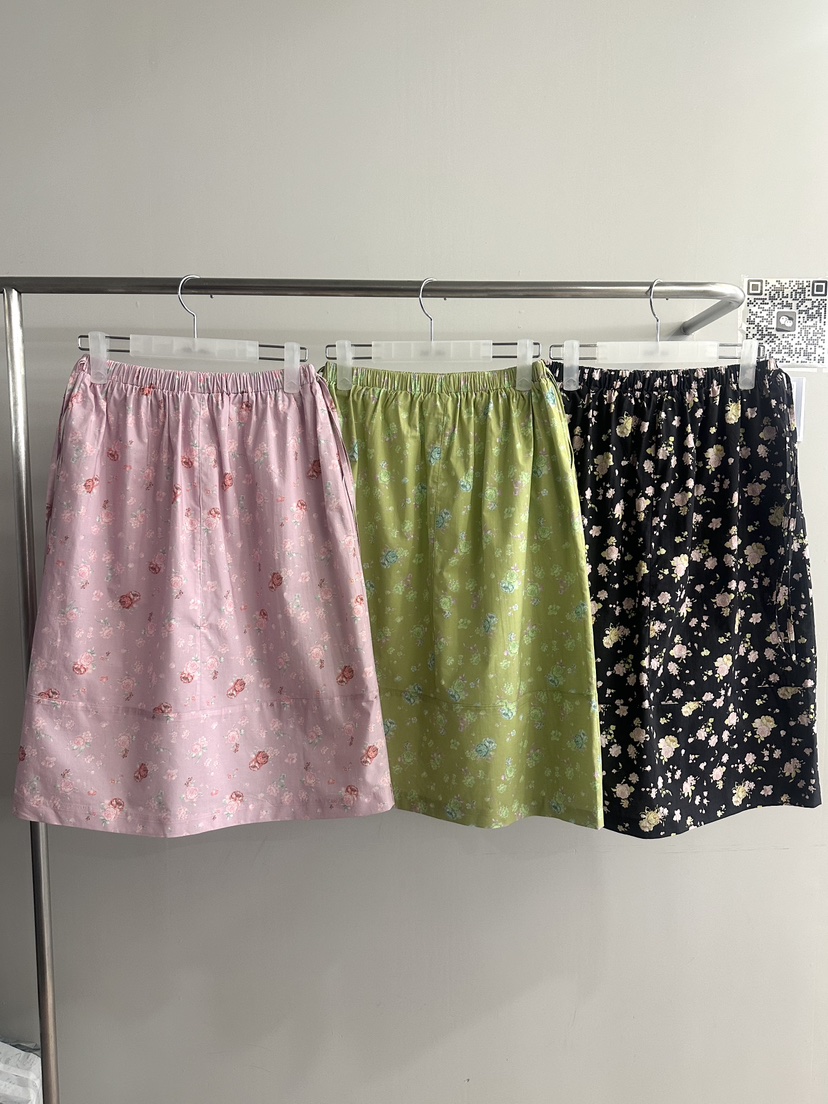 ARCHIVE-P韓國直郵實拍女裝新款26春夏半身裙中短裙花朵ARCHIVE-P半身裙/中短裙