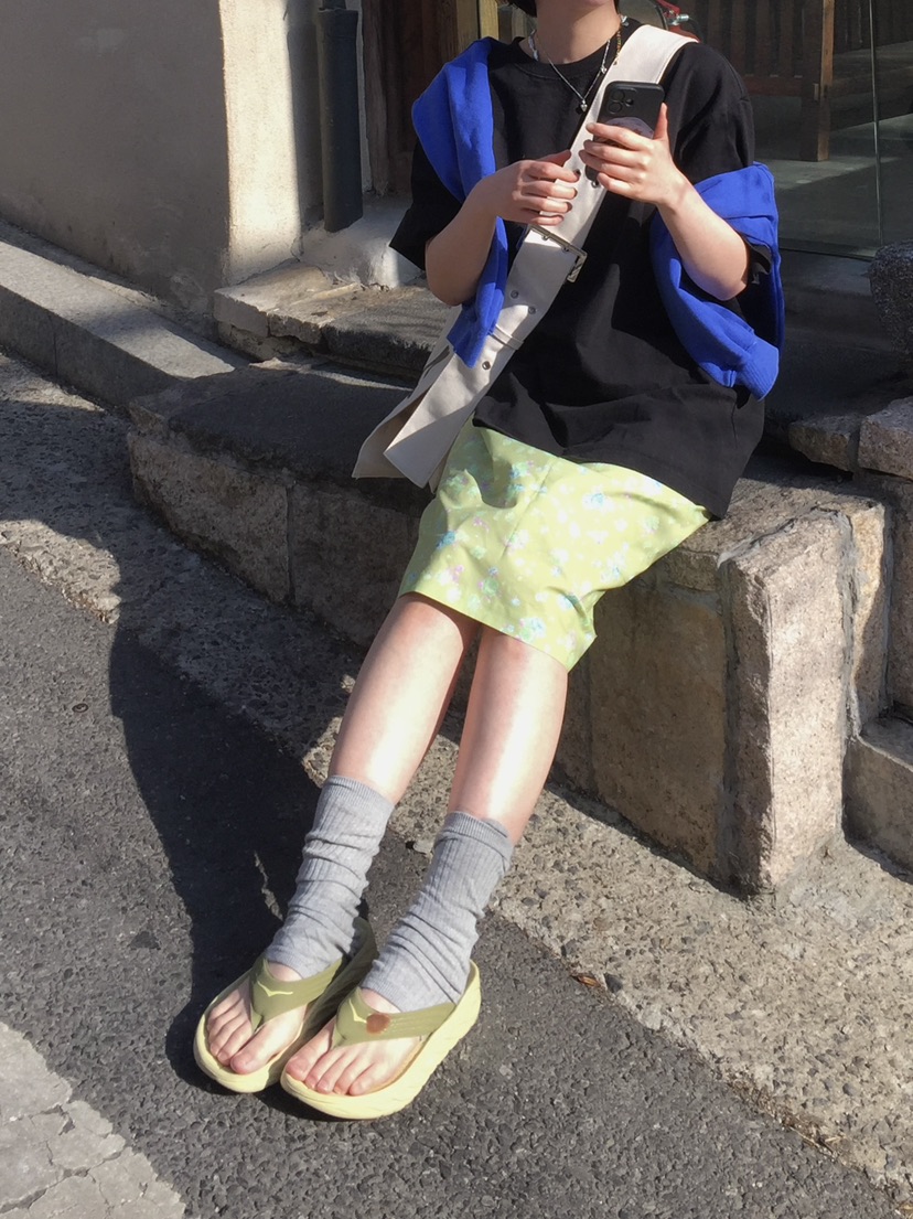 ARCHIVE-P韓國直郵實拍女裝新款26春夏半身裙中短裙花朵ARCHIVE-P半身裙/中短裙