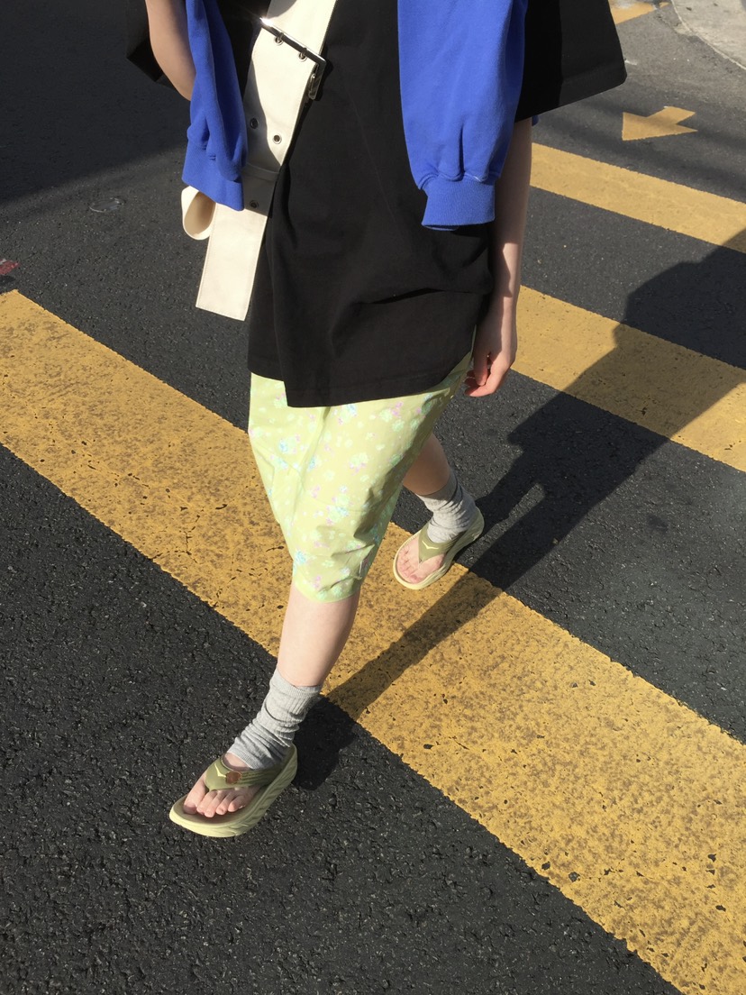 ARCHIVE-P韓國直郵實拍女裝新款26春夏半身裙中短裙花朵ARCHIVE-P半身裙/中短裙