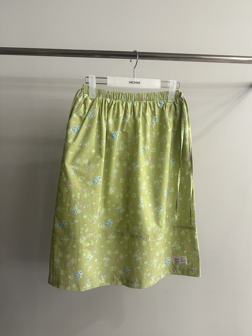ARCHIVE-P韓國直郵實拍女裝新款26春夏半身裙中短裙花朵ARCHIVE-P半身裙/中短裙圖色2