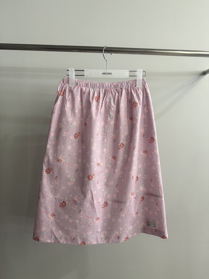 ARCHIVE-P韓國直郵實拍女裝新款26春夏半身裙中短裙花朵ARCHIVE-P半身裙/中短裙圖色3