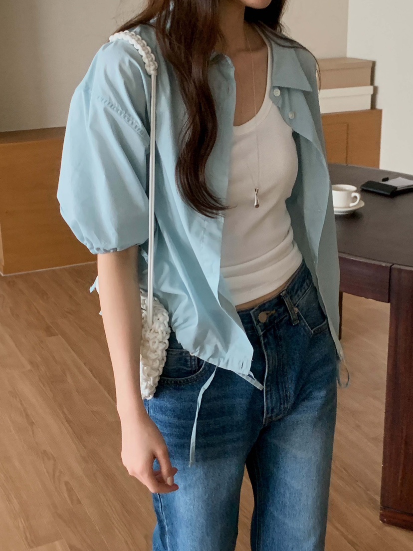 ATHEA韓國東大門直郵女士新款職業休閑時尚推薦襯衫蕾絲衫ATHEA襯衫/蕾絲衫