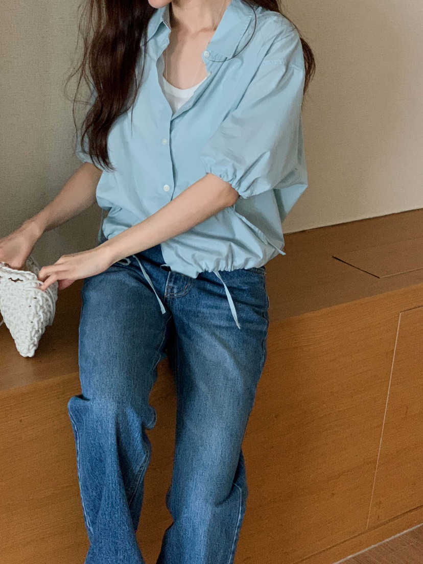 ATHEA韓國東大門直郵女士新款職業休閑時尚推薦襯衫蕾絲衫ATHEA襯衫/蕾絲衫