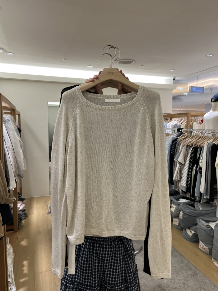 TIZZI韓國代購女裝新品休閑推薦時尚人氣熱賣職業26春夏針織衫TIZZI針織衫圖色2