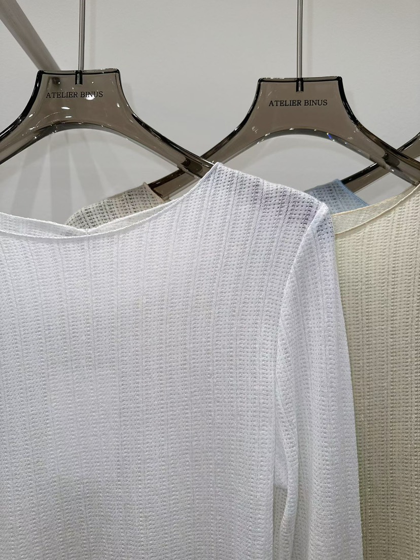 BINUS韓國直郵實拍女裝新品職業時尚推薦休閑熱賣長袖T恤BINUS長袖T恤