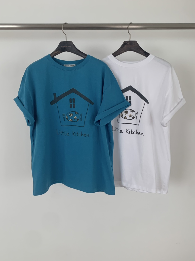 BEFORE SUNRISE韓國東大門直郵女士新款休閑職業推薦T恤BEFORE SUNRISET恤