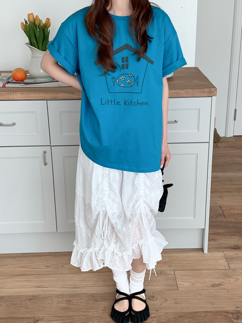 BEFORE SUNRISE韓國東大門直郵女士新款休閑職業推薦T恤BEFORE SUNRISET恤