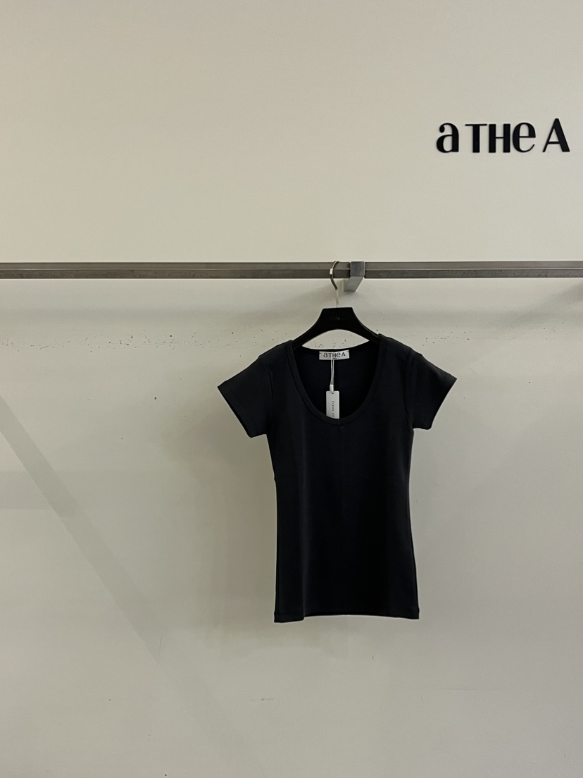ATHEA韓國東大門直郵女裝新款推薦時尚休閑職業26春夏T恤ATHEAT恤