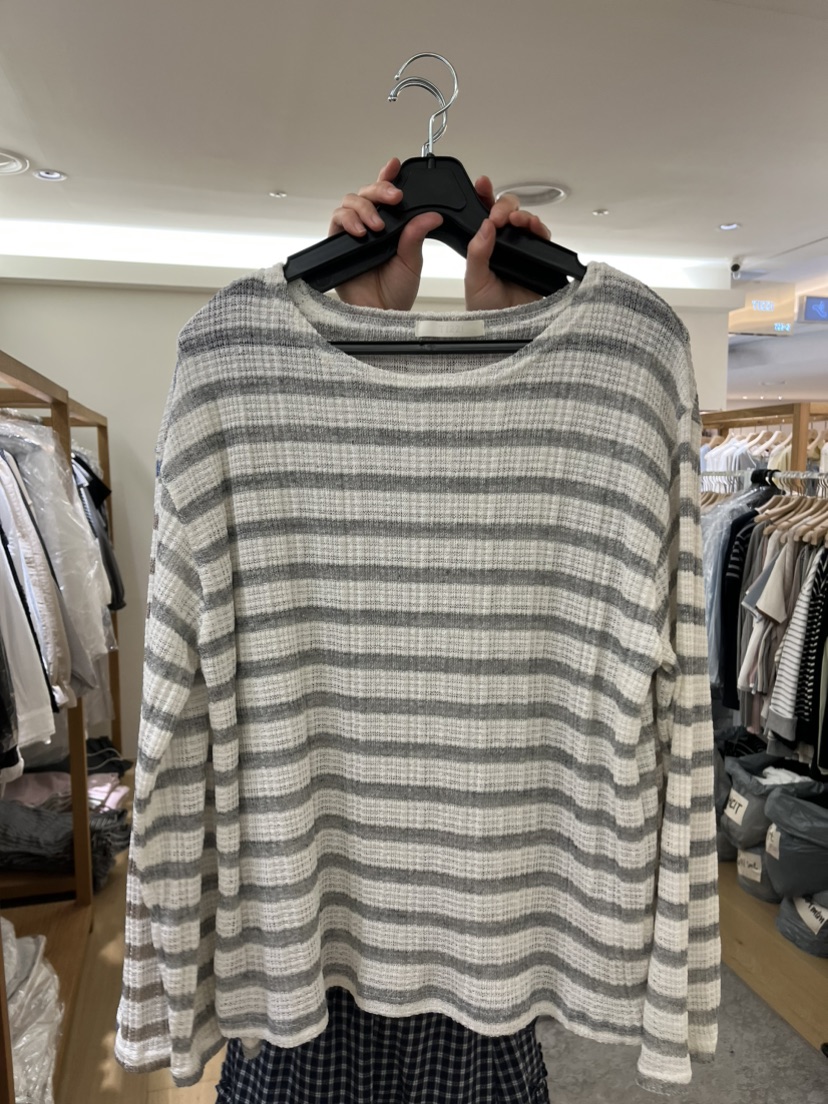 TIZZI韓國東大門直郵女士新款熱賣職業時尚休閑人氣長袖T恤TIZZI長袖T恤圖色1