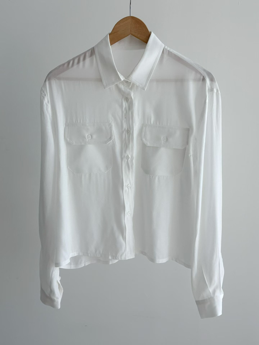 BINUS東大門代購女裝新品人氣休閑真品時尚襯衫蕾絲衫口袋BINUS襯衫/蕾絲衫圖色3