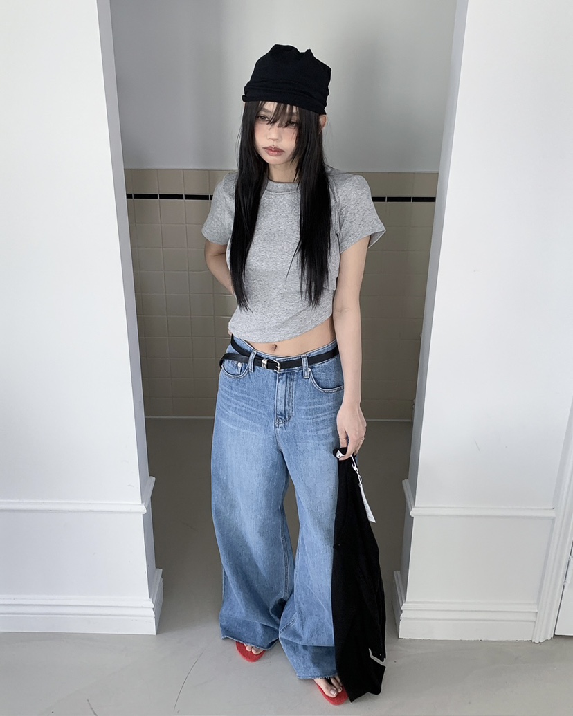 LIVE AID-P東大門實拍女士新款職業熱賣休閑人氣26春夏T恤LIVE AID-PT恤