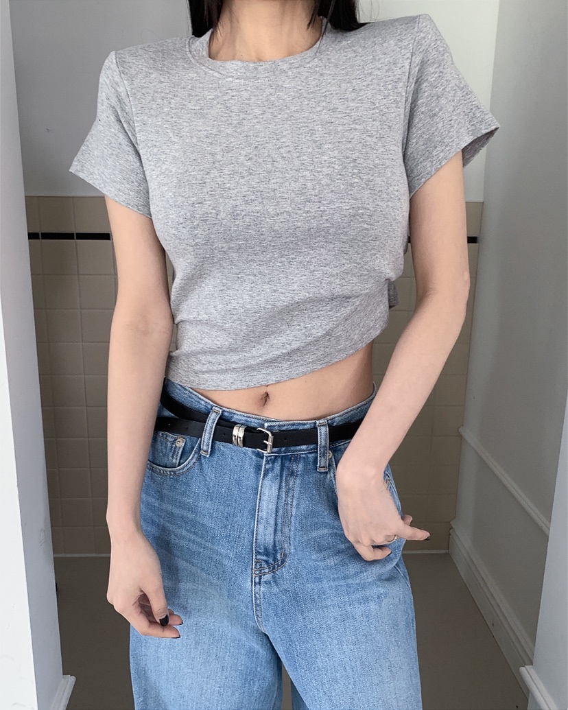 LIVE AID-P東大門實拍女士新款職業熱賣休閑人氣26春夏T恤LIVE AID-PT恤