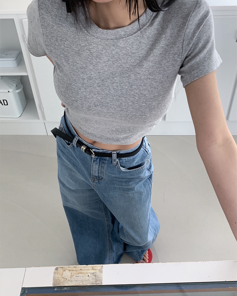 LIVE AID-P東大門實拍女士新款職業熱賣休閑人氣26春夏T恤LIVE AID-PT恤