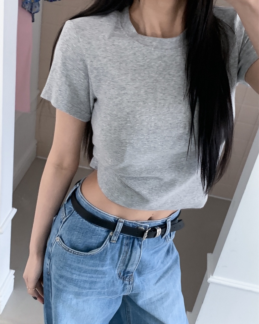 LIVE AID-P東大門實拍女士新款職業熱賣休閑人氣26春夏T恤LIVE AID-PT恤