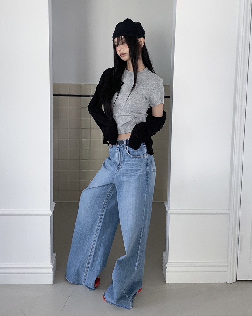 LIVE AID-P東大門實拍女士新款職業熱賣休閑人氣26春夏T恤LIVE AID-PT恤