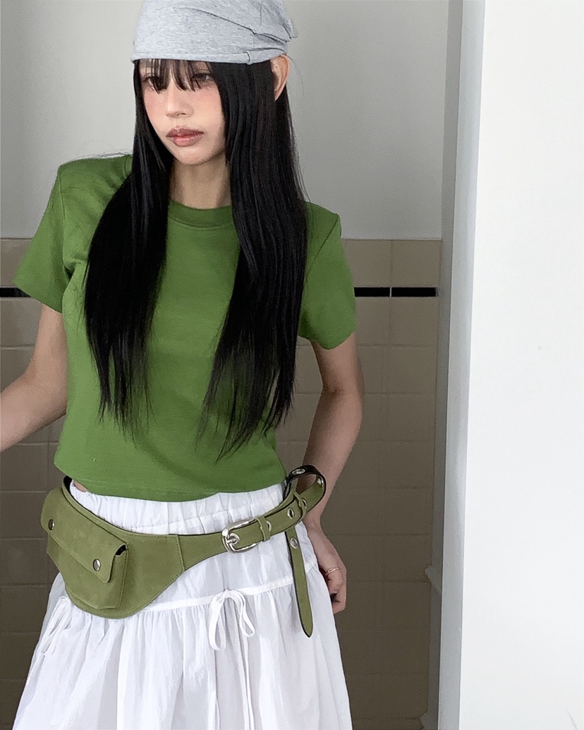 LIVE AID-P東大門實拍女士新款職業熱賣休閑人氣26春夏T恤LIVE AID-PT恤