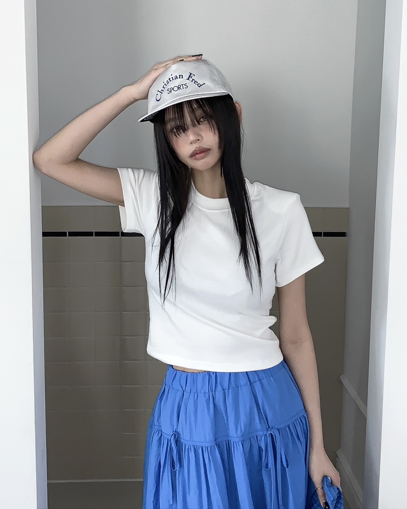 LIVE AID-P東大門實拍女士新款職業熱賣休閑人氣26春夏T恤LIVE AID-PT恤