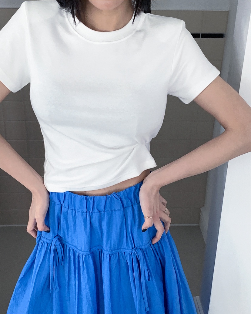 LIVE AID-P東大門實拍女士新款職業熱賣休閑人氣26春夏T恤LIVE AID-PT恤