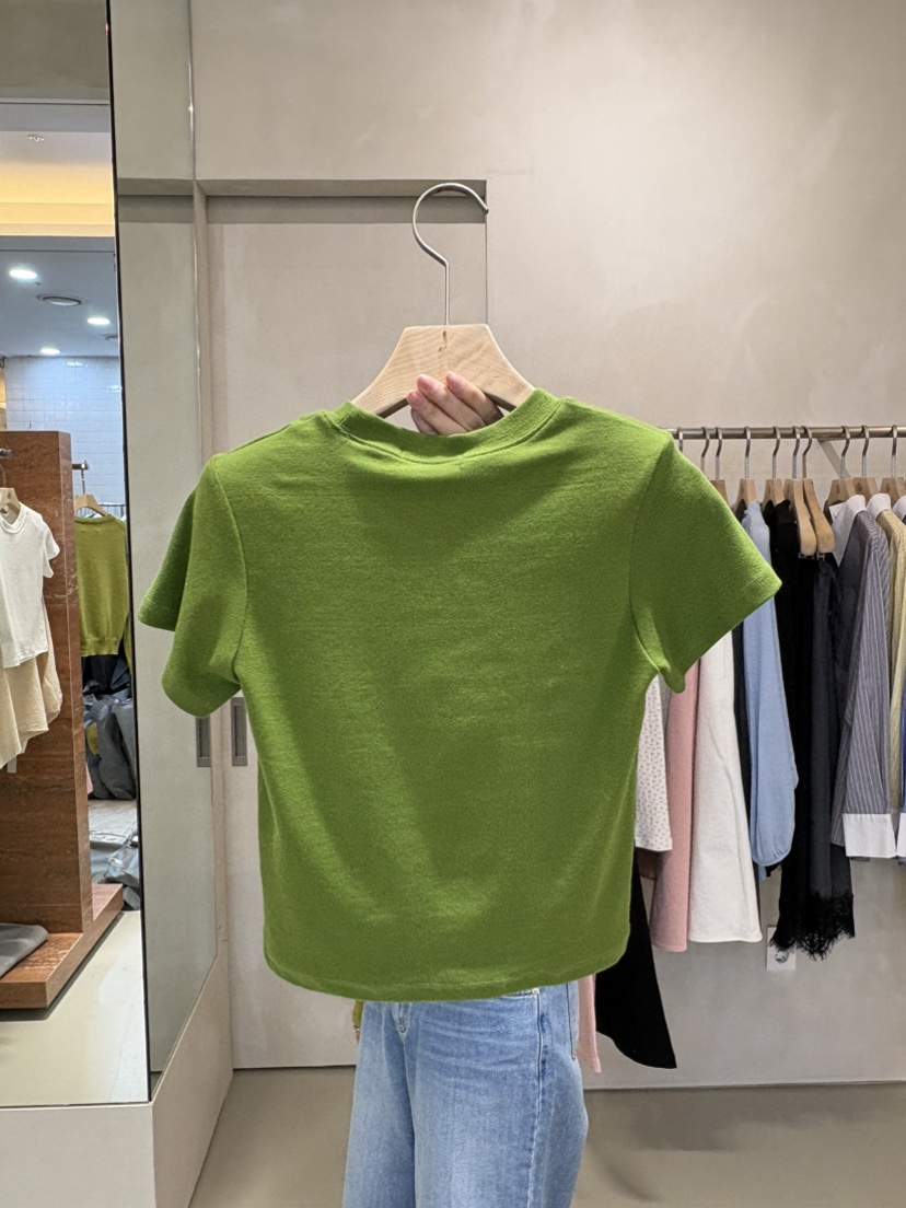 LIVE AID-P東大門實拍女士新款職業熱賣休閑人氣26春夏T恤LIVE AID-PT恤