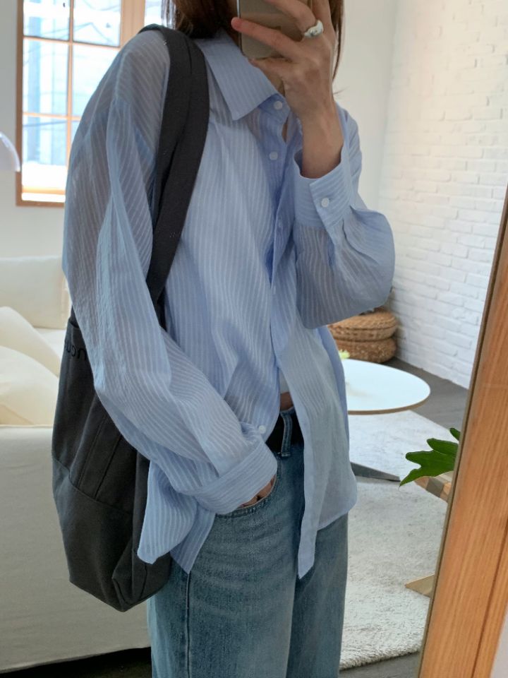 KOMOREBI韓國代購女士新款人氣推薦時尚熱賣26春夏襯衫蕾絲衫KOMOREBI襯衫/蕾絲衫